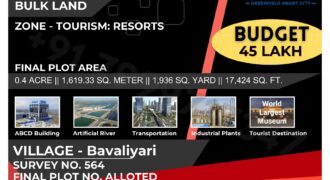 Bulk Land for Sale in Dholera | Bavaliyari Village | Tourism & Resort Zone