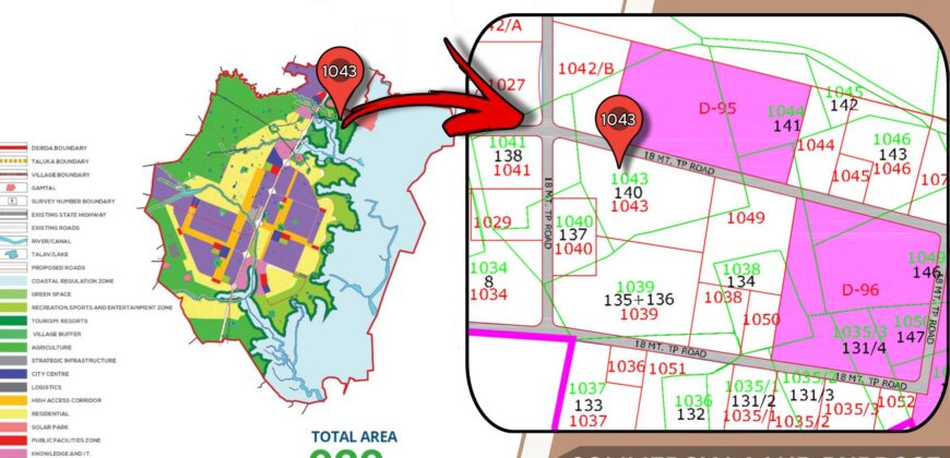 Dholera – Gogla – Recreation, Sports and Entertainment & Solar Park – 3,83,328 sq ft