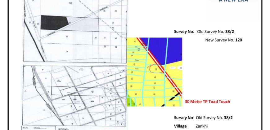 For Sale Bulk Land for Sale in Dholera | Zankhi Village | City Center and Residencial