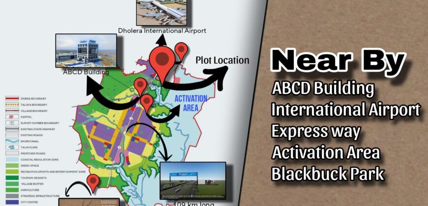 Dholera – Gogla – Recreation, Sports and Entertainment & Solar Park – 3,83,328 sq ft