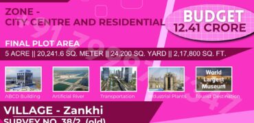 For Sale Bulk Land for Sale in Dholera | Zankhi Village | City Center and Residencial