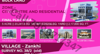 Dholera – Zankhi – City Center and Residential – 2,17,800 sq ft || 24,200 sq yard