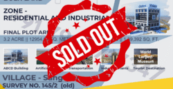 Dholera – Sangasar Village – Residential and Industrial – 1,39,392 sq ft || 15488 sq yard