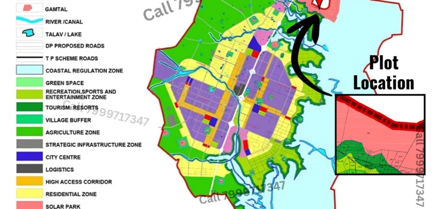 Dholera – Gogla – Tourism, Recreation, Solar Park – 9000 sq ft – 45 Lakh