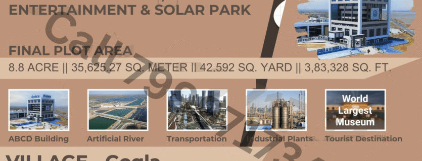 Dholera – Gogla – Recreation, Sports and Entertainment & Solar Park – 3,83,328 sq ft